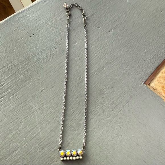 Sabika Crystal Summer 2012 Silver Tone Necklace - Picture 7 of 10